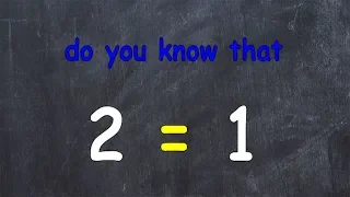 "Prove" 2 = 1 | Can You Spot The Mistake?