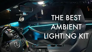 Lexus Ambient Lighting Install