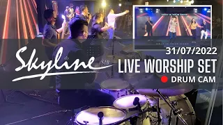 Skyline SIB| English Service (31/07/2022)| Drum Cam| Raymond Goh