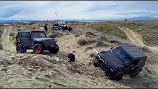 Wheeling at the Dunes and Rescuing Bronco's!