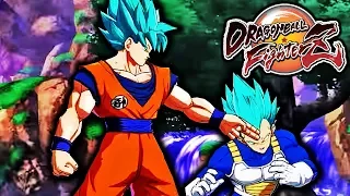 Dragon Ball FighterZ - OFFICIAL SSGSS Goku & Vegeta Gameplay Trailer + Kai Stage 1080p (TGS 2017)