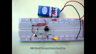 Op-amp IC LM741 Tester Circuit