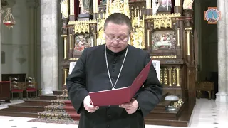 List abp. Grzegorza Rysia na Niedzielę Palmową i Triduum Paschalne 2021 | Łódź 2021