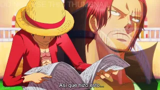 La Reacción de Luffy al Descubrir Por Qué Shanks es el Yonko Más Poderoso - One Piece