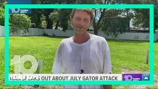 'Gator got my arm': Man survives 3 days lost in the woods after alligator attack