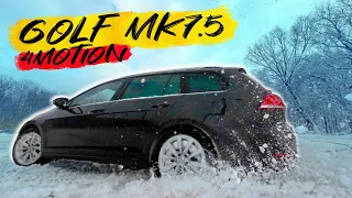Зима - Дизель - 4Motion / Сніговий дрифт на Golf VII 4MOTION