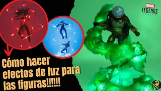 Cómo hacer bases con efectos para Marvel Legends !!!!!!!!!!🦖🦖🦖🦖🦖