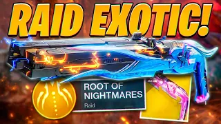 The Sickest RAID EXOTIC Bungie Has Made.. (SOLAR + STASIS!)