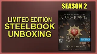 Game of Thrones: Season 2 Limited Edition Blu-ray SteelBook Unboxing