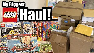 Biggest LEGO Mystery Haul and Unboxing EVER! 60 Sets!