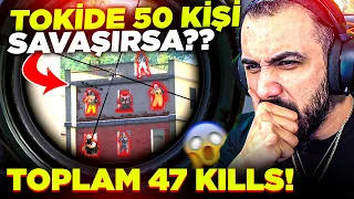 TOKİDE HERKES ÜZERİME OYNADI 4 MERMİ İLE OYUNA DÖNDÜM!! 47 KILLS!! | PUBG MOBILE