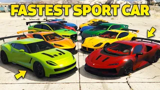 GTA 5 Online - Best Fully Upgraded Sport Cars | Fastest Sport Cars in GTA Online