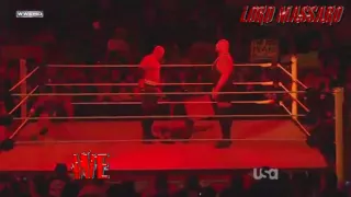 KANE AND BIG SHOW ATTACK THE CORE ON WWE RAW 21 3 2011 HD