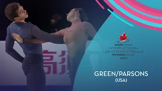 Green/Parsons (USA) | Ice Dance FD | Skate Canada International 2021 | #GPFigure