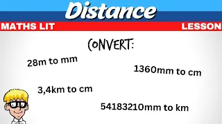 Distance Conversions Maths Lit