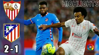 Atletico Madrid vs Sevilla 2-1 | Extended Highlights All Goals Laliga 2021|2022