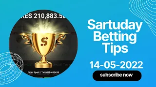 FREE FOOTBALL PREDICTIONS TODAY|SATURDAY|14/5/2022|2 ODDS#betting#bettingtipstoday#football#surebets