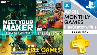 PS Plus APRIL 2023 Free PS4/PS5 Games REVEALED! (PlayStation Plus PS+ April 2023)