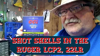 Will the Ruger lcp2 22lr shoot CCI shot shells? let's find out.