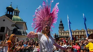 4K Wielka Parada Smoków 2023 Kraków | Great Dragons Parade | Daytime Parade