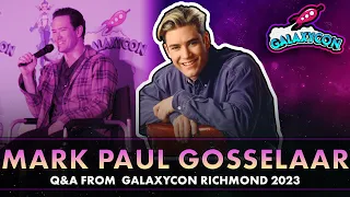 Mark-Paul Gosselaar Q&A - GalaxyCon Richmond 2023