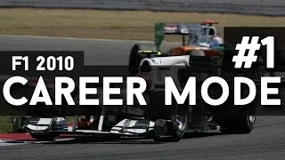 F1 2010 Career Mode: BMW Sauber - #1 - Long Time No See