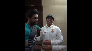 Usman khawaja talking Haris Rauf In Hindi