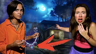 WE SAW A GHOST ON SPIRIT ISLAND! First Night - Ghost of Varan Episode 4 | Elli Di