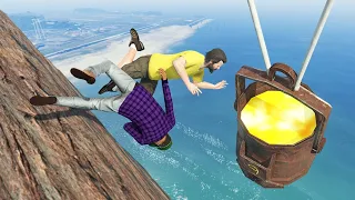 GTA 5 Epic Ragdoll Fails #115 [Euphoria Physics Funny Moments]