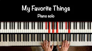 “My Favorite Things” Piano solo