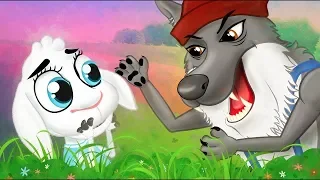 The Wolf and the Seven Little Goats Cartoon & Animation | Bedtime Stories for Kids | Storytime