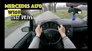 2004 Mercedes A170 W169 1.7 116HP | POV TEST DRIVE | ACCELERATION & FUEL ECONOMY