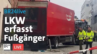 LKW erfasst Fußgänger - Tote und Verletzte in Passau | BR24live