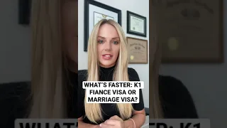 WHAT’S FASTER: FIANCE OR MARRIAGE VISA?!