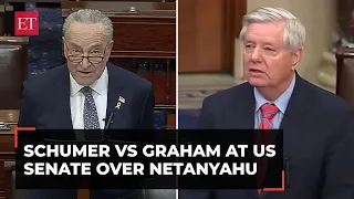 Chuck Schumer vs Lindsey Graham at US Senate over call for ousting of Netanyahu govt amid Gaza War