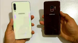 Samsung Galaxy A50 vs Samsung Galaxy S9 - Speed Test!! (4K)