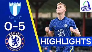 Malmö FF 0-5 Chelsea | Young Blues Cruise To Victory | UEFA Youth League | Highlights