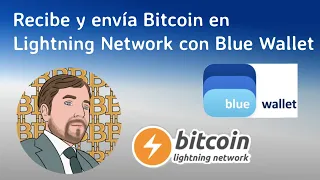 TUTORIAL BLUE WALLET Billetera Bitcoin y Lightning Network