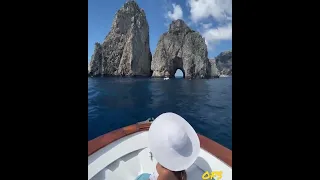 Boat days in Capri, Italy 🛥