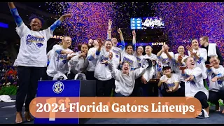 2024 Florida Gators Gymnastics Lineup Predictions