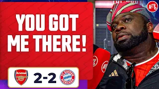 You Got Me There! (Kelechi) | Arsenal 2-2 Bayern Munich