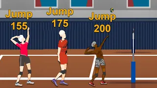 The Spike. Volleyball 3x3. Jumping guide. The best vertical jump. Tutorial.