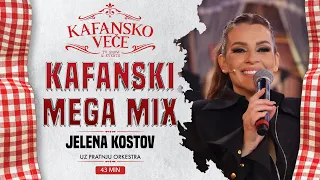 JELENA KOSTOV - KAFANSKI MEGA MIX 43MIN | UZIVO | (ORK. ACE STOJNEVA) | 2024 | KAFANSKO VECE