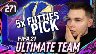 ZROBIŁEM 5 PICKÓW FUTTIES! - FIFA 21 Ultimate Team [#271]