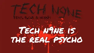 Tech N9ne - Am I A Psycho Feat  B o B and Hopsin  (Official Music Video) Reaction