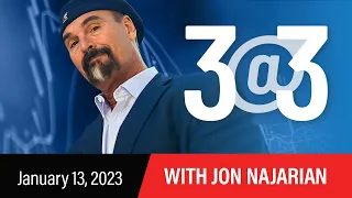 3@3 with Jon Najarian- $CZR $SE & $FTCH