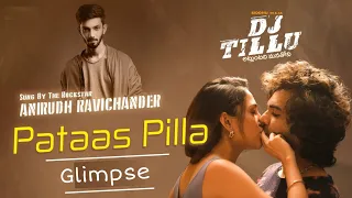 PataasPilla Song Love Glimpse Siddhu | NehaShetty | Anirudh Ravichander | Tseries Glimpse.