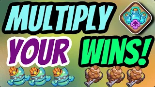 MULTIPLY YOUR WINS with THIS *FACTION BOOSTED DECK!!* | In Rush Royale!