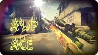 МОЙ ПЕРВЫЙ ЭЙС С AWP В CS:GO