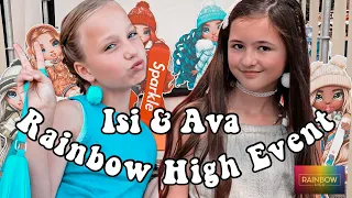 AVA & ICH AUF DER RAINBOW HIGH WINTER BREAK FASHION SHOW 🌈 MEGA EVENT 🌻 HEY ISi